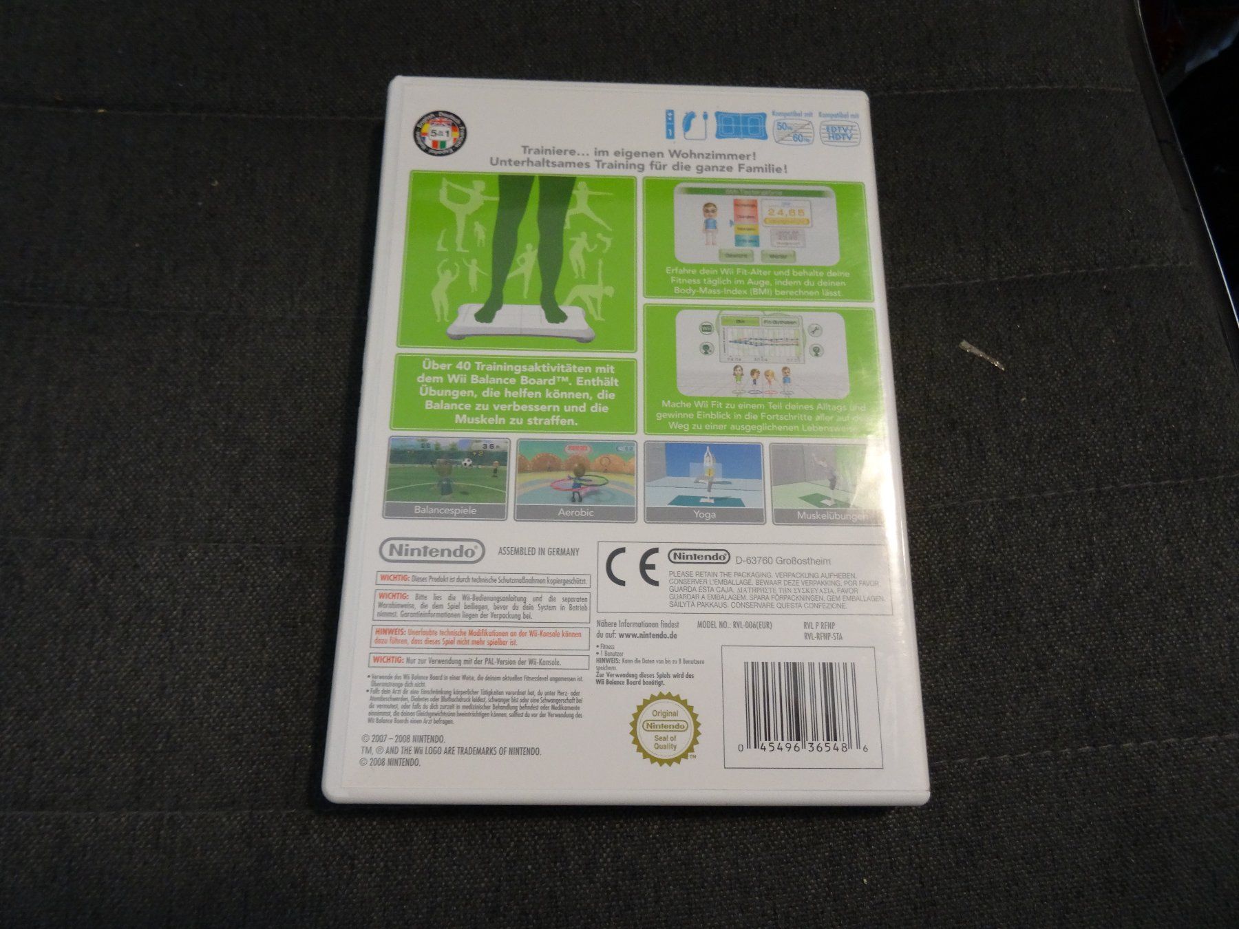 Spiele: WII FIT FÜR WII – Gebraucht aus Olten von Disc-Ausverkauf 2