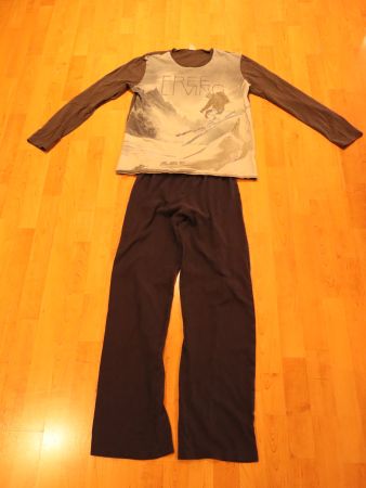 Jungen Langarm Pyjama 176 Sanetta