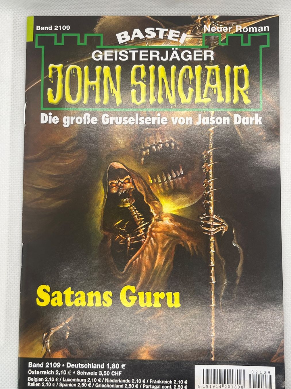 Livres: John Sinclair Satans Guru Band 2109 1. Auflage – D'occasion à Hinterkappelen par Kim1992