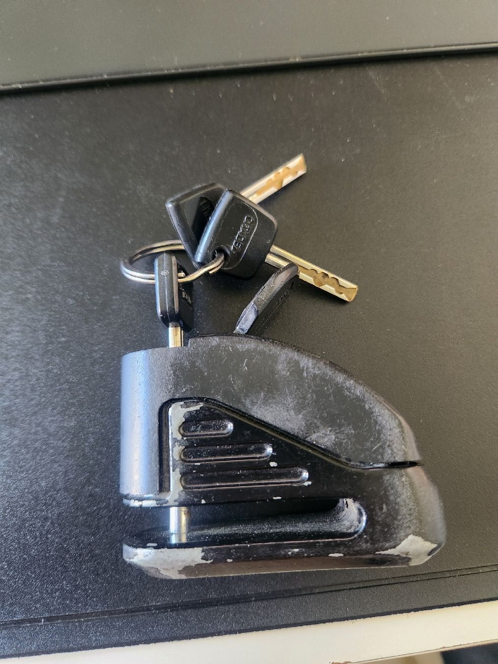 Schlösser: Motorbike Brake Padlock – Gebraucht aus La Neuveville von Gary.T
