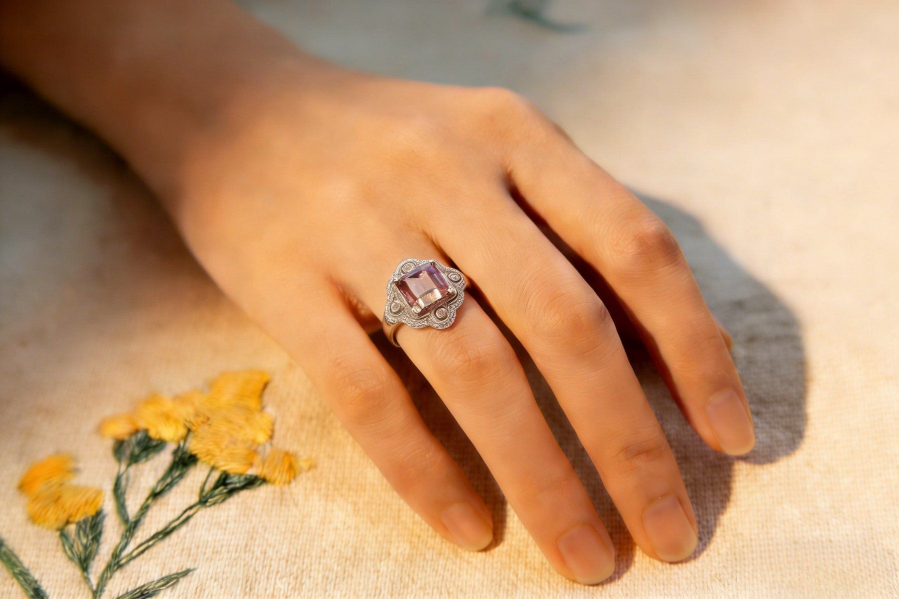 Ringe: NEW - S925 Ametrine Ring (Adjustable) – Neu (gemäss Beschreibung) aus Zürich von cin_wcf6 6