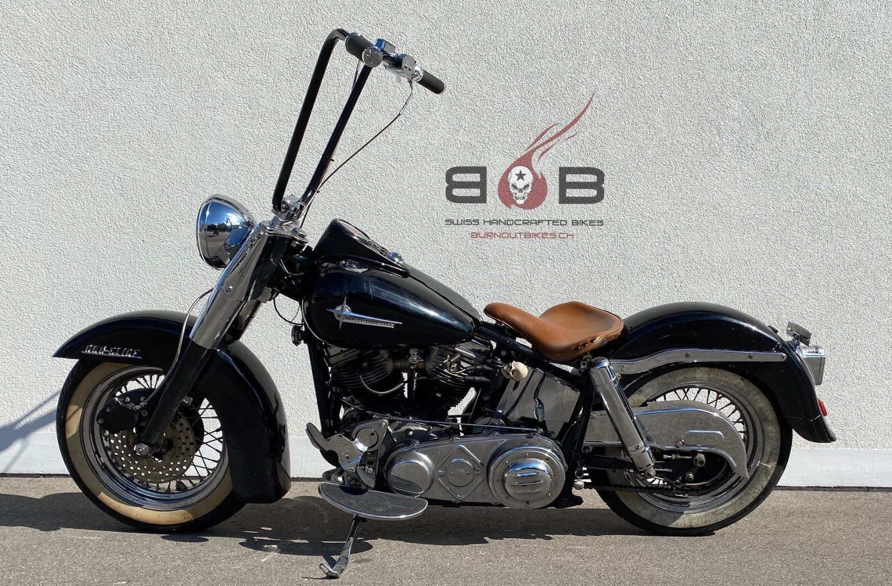 Harley-Davidson Chopper: HARLEY DAVIDSON FL 63 PANHEAD DUOGLIDE – Usato da Sirnach venduto da B.O.B.BIKES 2