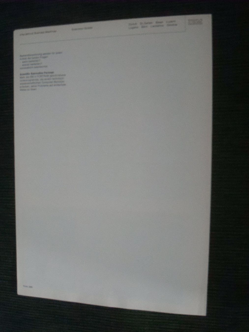 Dokumente: IBM Data Processing IBM System/360 Modell 25  Prospektblatt – Gebraucht aus Neuenegg von flohcante 2