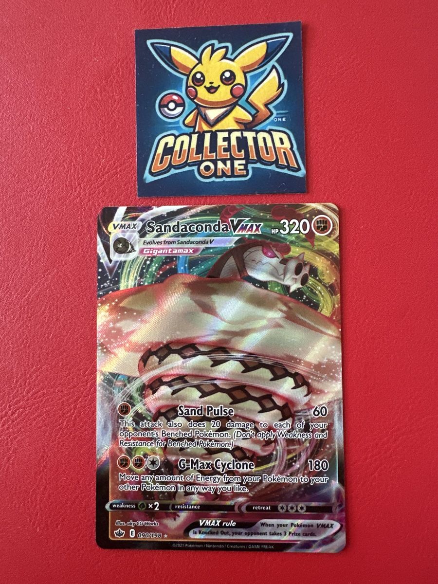 Pokémon Carte collezionabili: Pokemon Sandaconda VMAX 2021 – Usato da Lommiswil venduto da CollectorOne