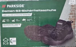 Sicherheitsschuhe S3 für Damen Grösse 38 Fabrikneu Leder