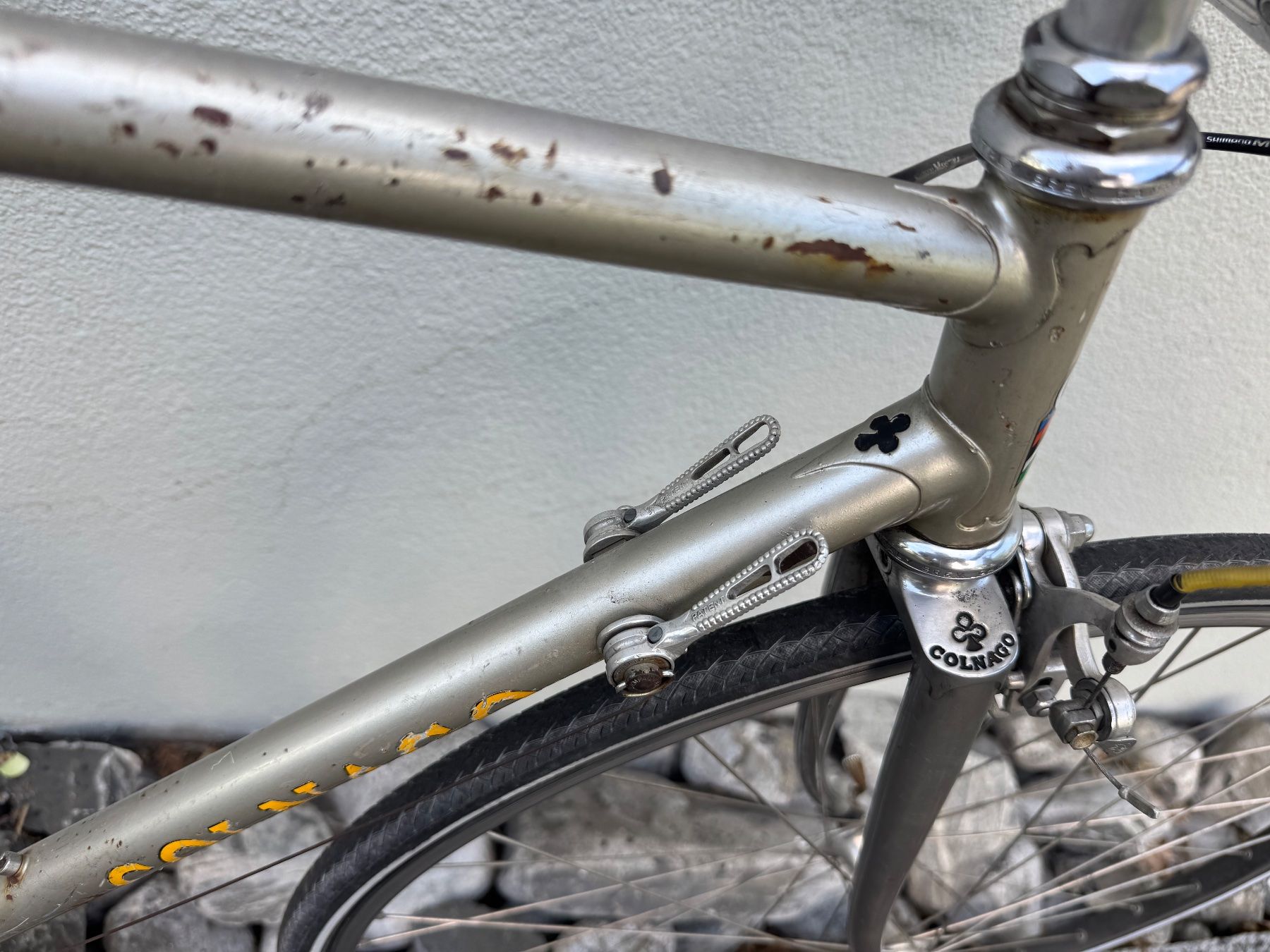 Colnago Biciclette: Vintage Colnago Super Rennvelo – Usato da Zürich venduto da flo2flo 4