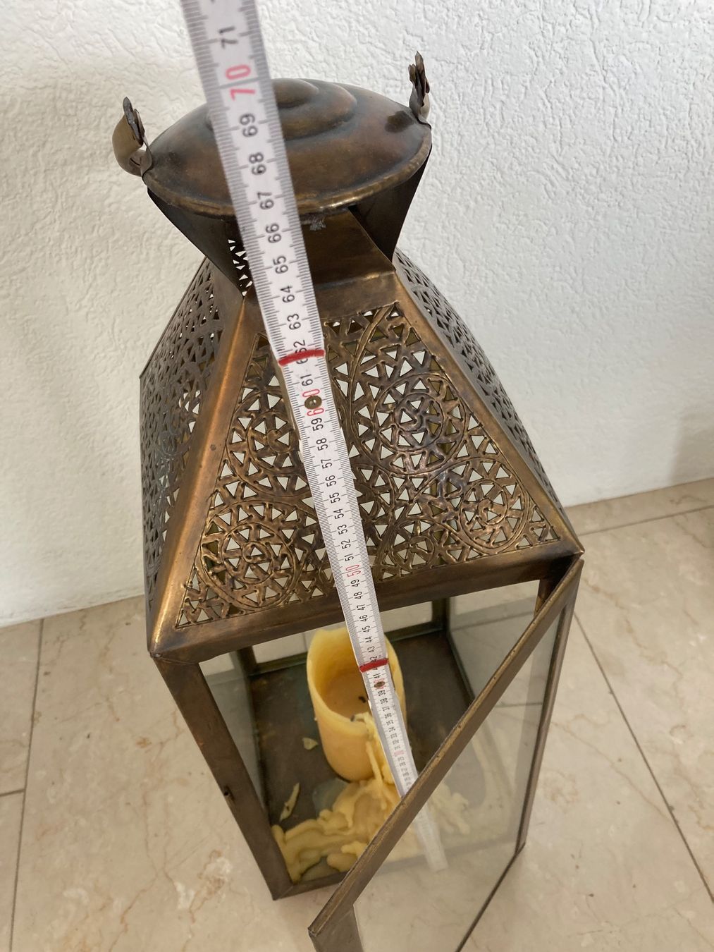 Lanterne: Windlicht Metall orientalisch – Usato da Hurden venduto da Ruby70 4