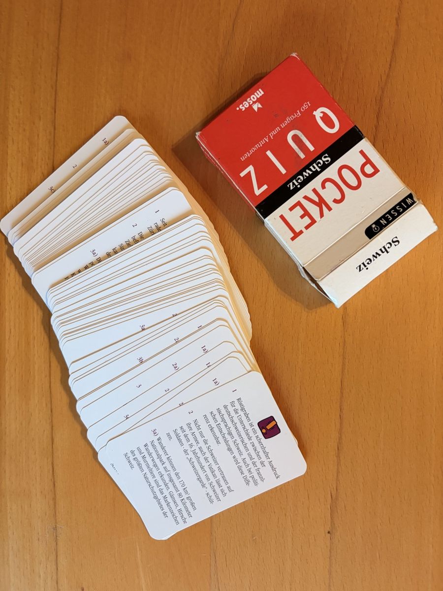 Giochi: Spiel Pocket Quiz – Usato da Aarau venduto da Dotti3 1