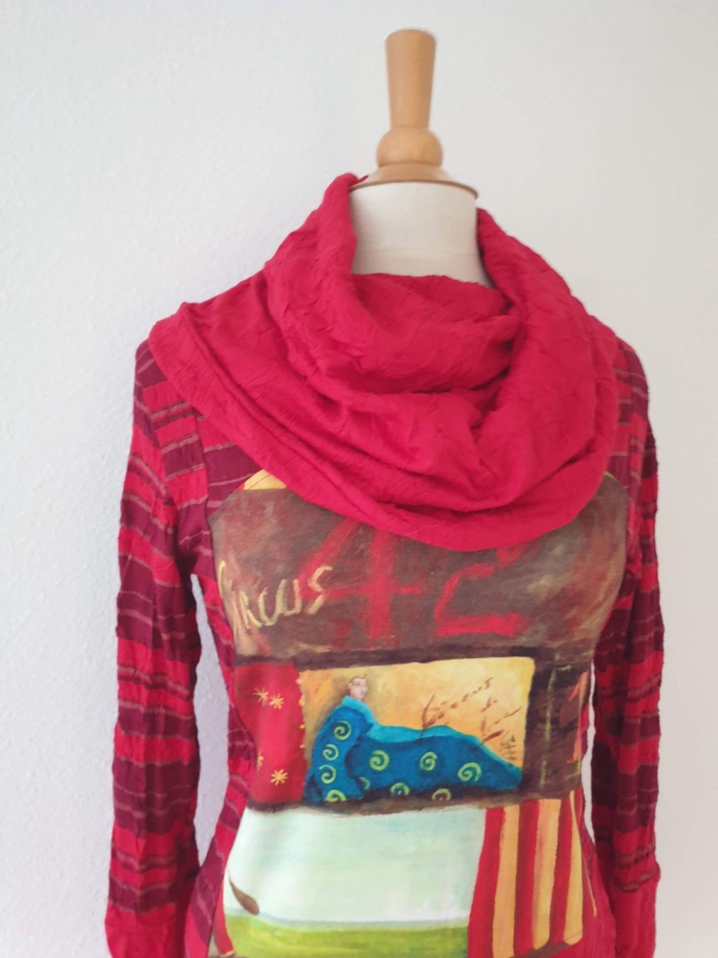 Maglioni & Felpe: AVENTURED DES TOILES PULLOVER PULLI 38 M ZIRKUS MOTIV TOP – Nuovo (secondo la descrizione) da Elsau venduto da the-colorful-side 1