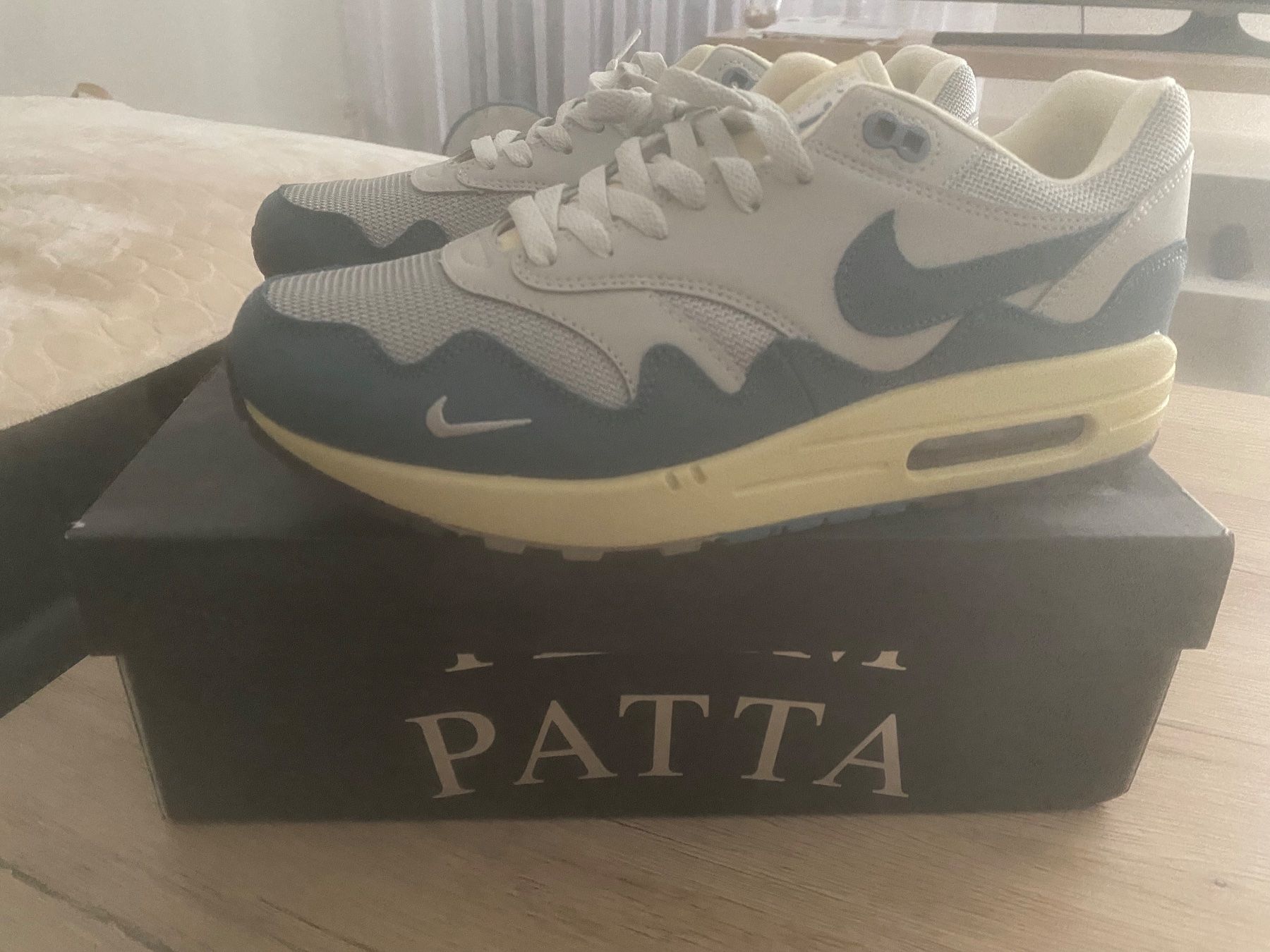 Nike Scarpe da uomo: Nike Air Max 1 Patta Aqua EU 43 – Nuovo (secondo la descrizione) da Lausanne venduto da sport1010 3