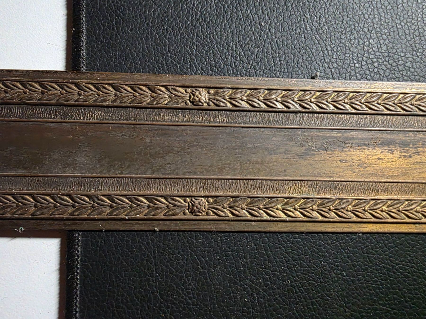 Ferramenta: Vintage alte Messing Rosette Tür Schild – Usato da Walterswil BE venduto da Lonitti 2