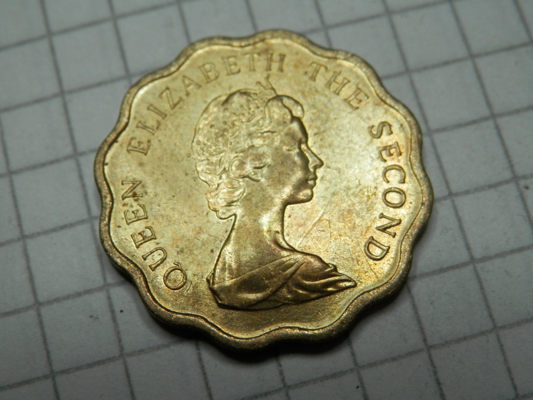 Alle Münzen: Hongkong 20 Cent, 1976 – Gebraucht aus Weiach von weiach81
