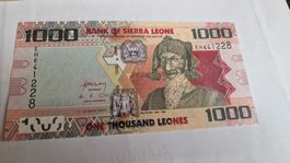 Banknote Sierra Leone 2013 NEU