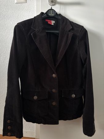 Veste velours côtelé brun taille 42