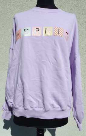 Esprit Sweatershirt Sweater Gr S M lila oversize Pullover