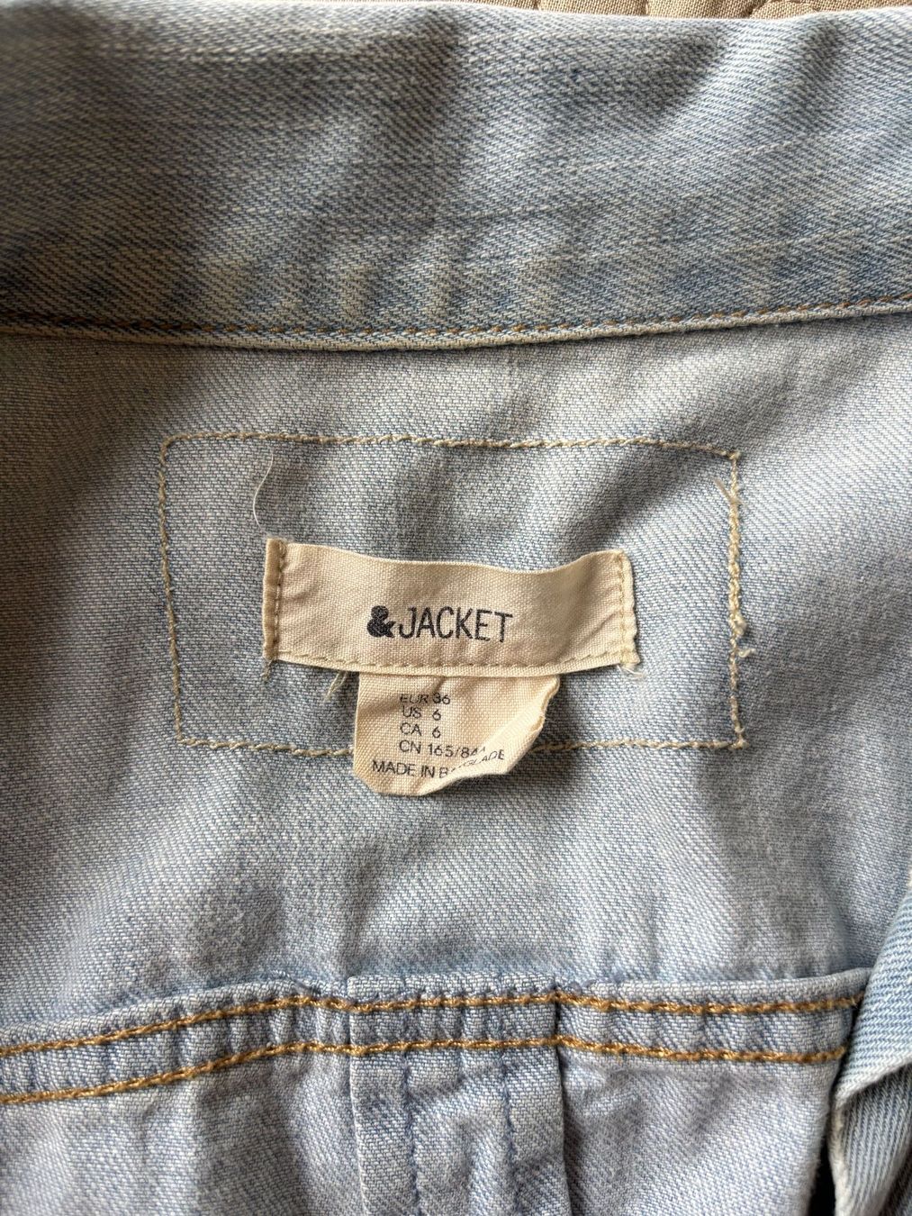 H&M Giacche: Jeansjacke, hellblau, Gr. S – Usato da Neunkirch venduto da autoscooter57 2