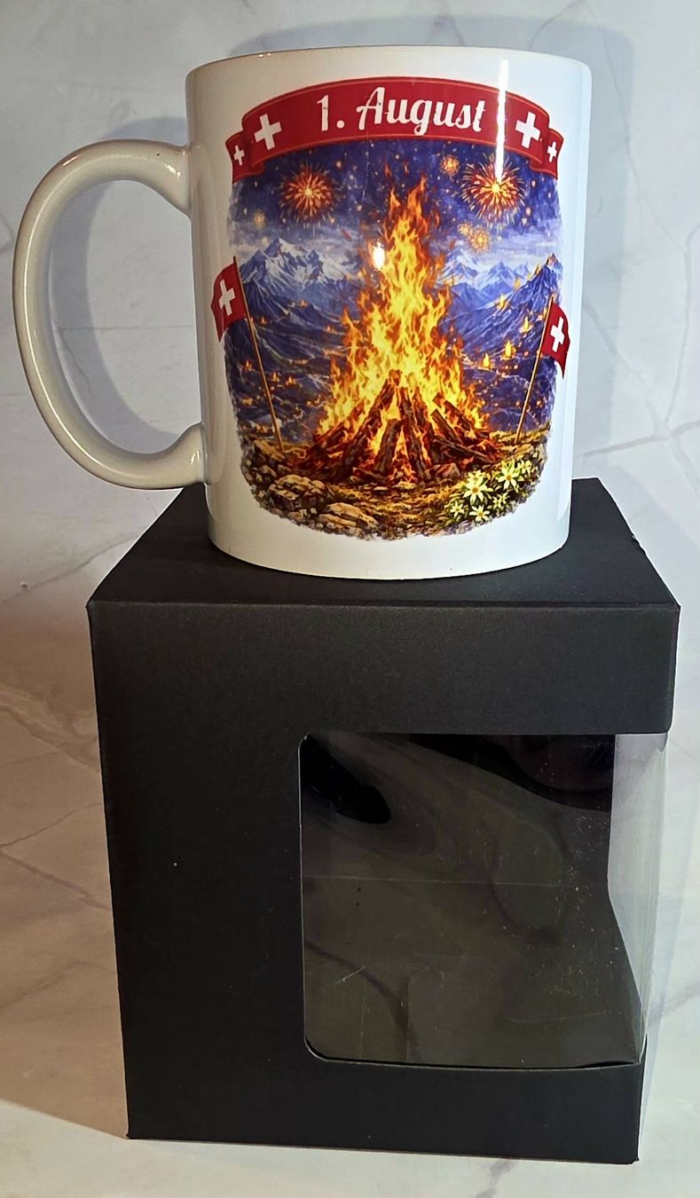 Tazze: 1.August Tasse – Nuovo e nell'imballaggio originale da Egerkingen venduto da bami7068