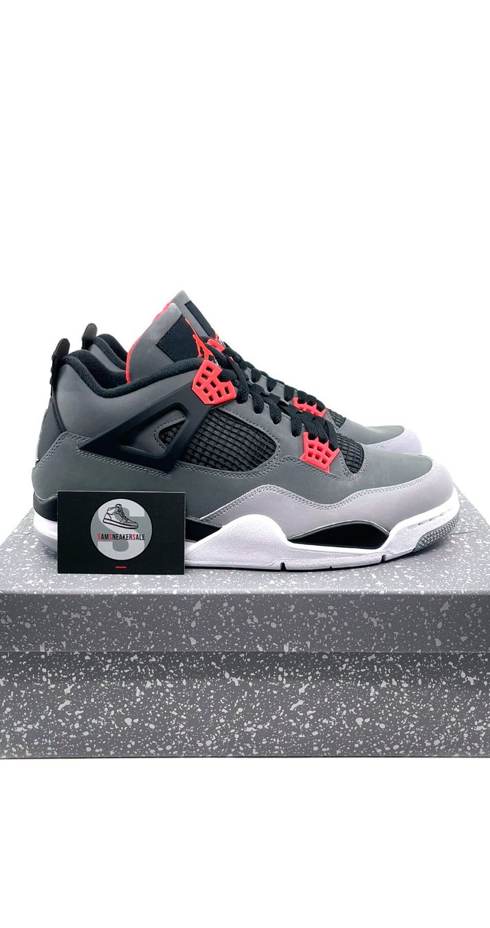 Jordan Scarpe da uomo: Jordan 4 Retro Infrared Grösse EU 46 – Nuovo e nell'imballaggio originale da Küsnacht ZH venduto da SamSneakerSale 2