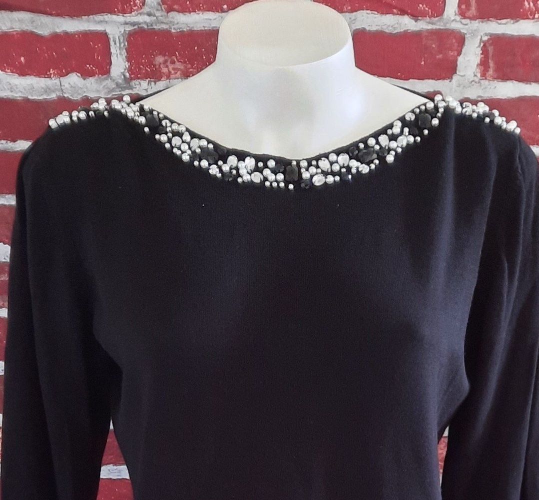 Maglioni & Felpe: Edler festlicher Pullover mit Perlenapplikation Gr. 44 – Nuovo (secondo la descrizione) da Dietlikon venduto da LiebenLebenLachen