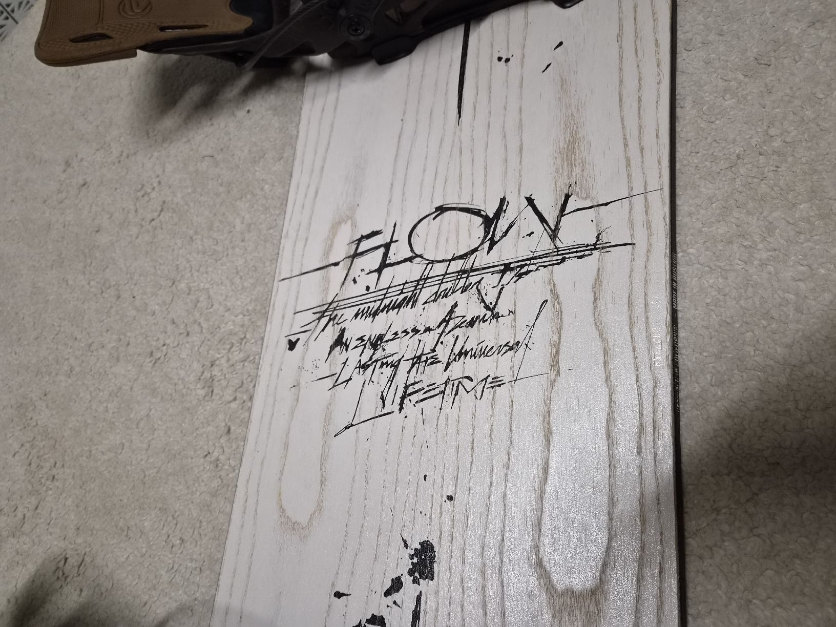 Board: Flow Snowboard mit Bindungen – Usato da Herzogenbuchsee venduto da Nitrocircus1512 3