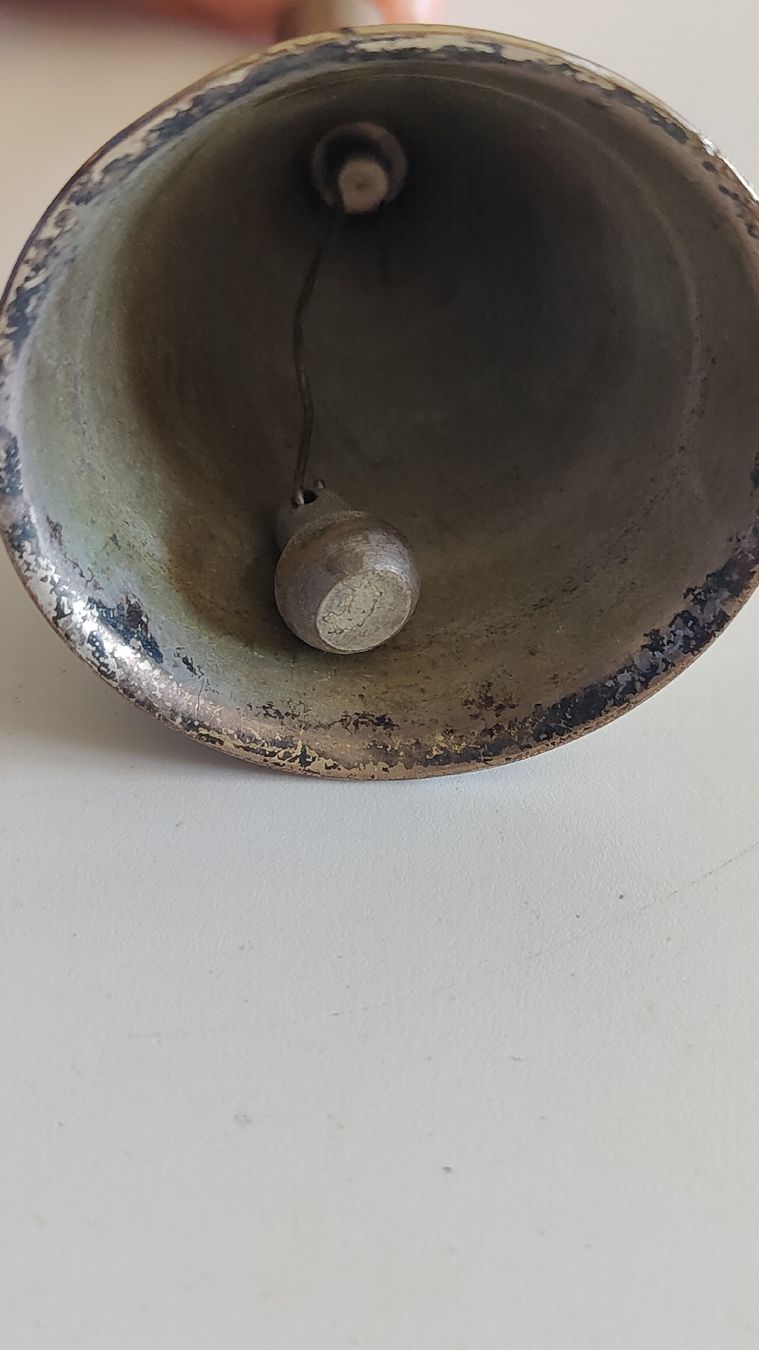 Campanacci mucche: Antike Tischglocke versilbert (L10) – Usato da Aarau venduto da bro_9zsg 3