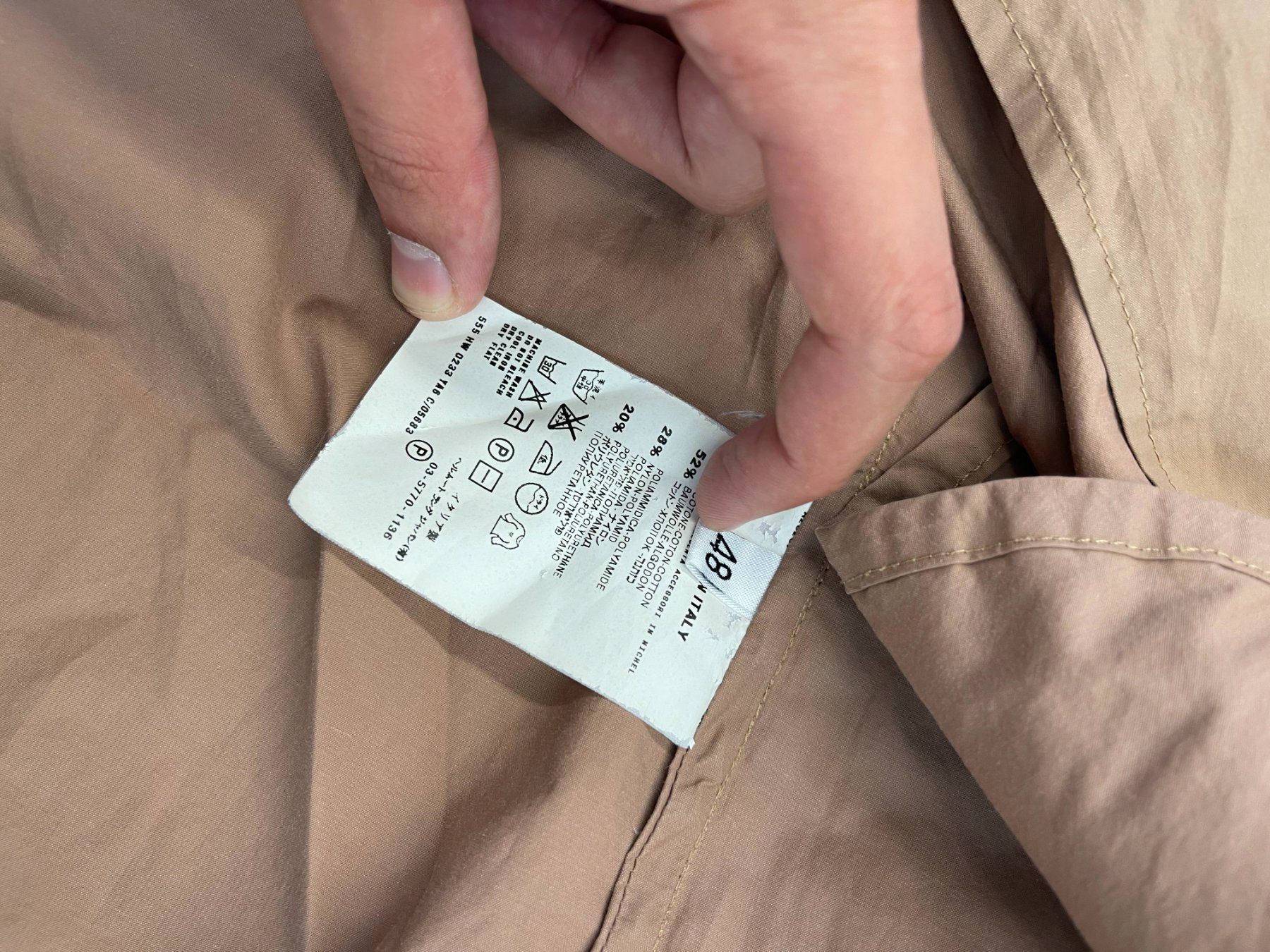 Helmut Lang Vestes: Helmut Lang Vintage Jacket packable, M-L – D'occasion à Zürich par drooppee 1