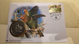 2009  Medallienbrief WWF Erdbeerköpfchen