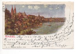 LITHO BASEL Gebrüder Bertschi, Basel, Nr. 98, gel. 1905