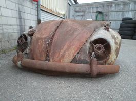 VW Käfer Brezel Ovali Front rostig Steampunk Art