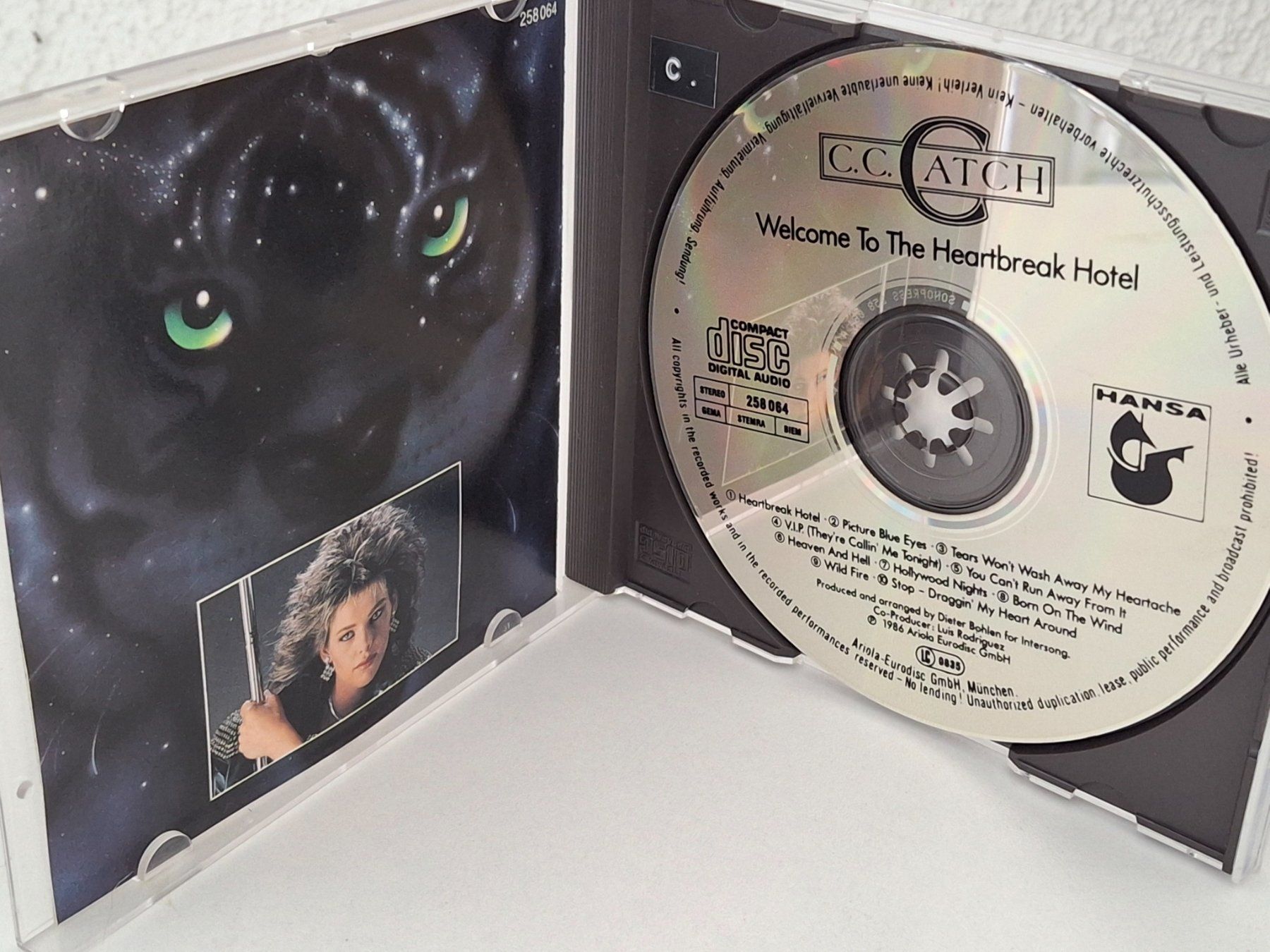 CD: CD C.C. Catch -  "Welcome To The Heartbreak Hotel" – Usato da Aarberg venduto da Jackup1 2