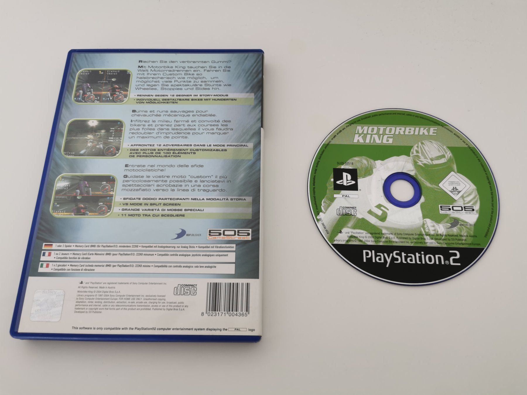 Giochi: Ps 2 - Motorbike King – Usato da Lenzburg venduto da eyworld 1