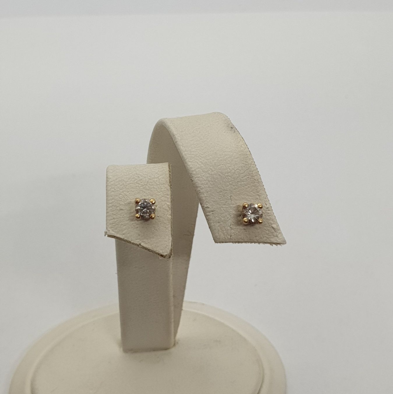 Orecchini pendenti & Orecchini a lobo: Echt 18K Gold - Diamant Ohrstecker – Usato da Luzern venduto da Luzern-Goldhaus