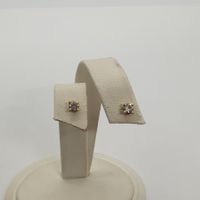 Echt 18K Gold - Diamant Ohrstecker