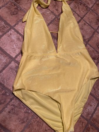 Body da bagno di Calzedonia-colore limoneM/L-nuovo