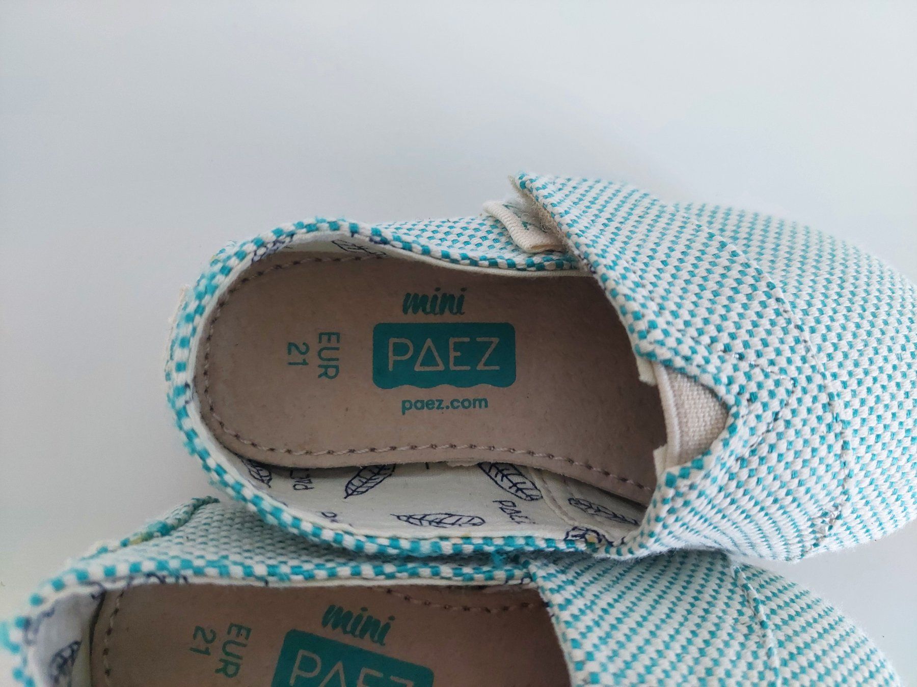 Schuhe für Jungen: HELLBLAUE SOMMER STOFFSCHUHE GR. 21 VON PAEZ – Gebraucht aus Münchenstein von Strupfi 3