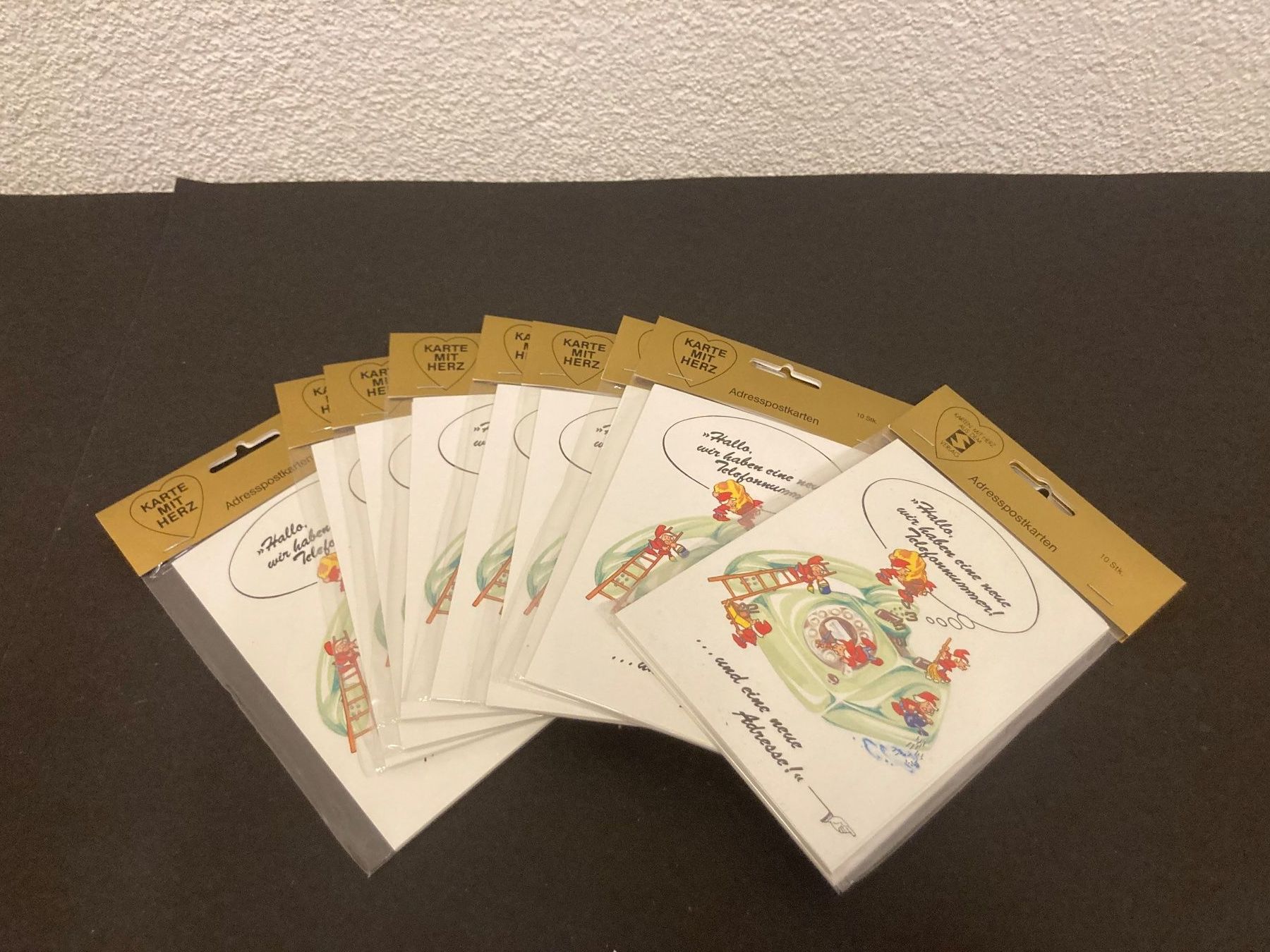 Karten: Adressänderungs - Postkarten, 100 Stück – Neu und originalverpackt aus Neuenhof von jorogo