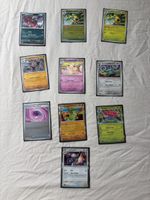 Pokémon Sammelkarten Set 18 Karten guter Zustand