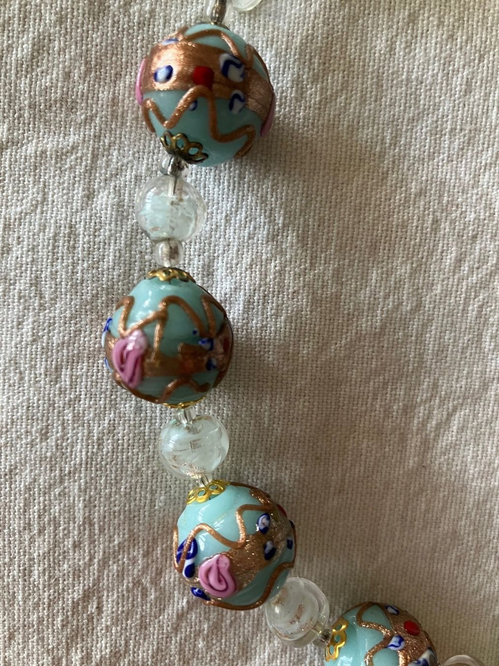 Murano Ketten: Vintage Murano "Wedding cake" Collier – Gebraucht aus Zürich von aannnnaa48 1