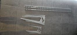 Wand schienen Regalhalterung System 150 cm gebraucht