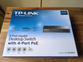 TP-LINK TL-SG1008P 8-Port Gigabit Switch
