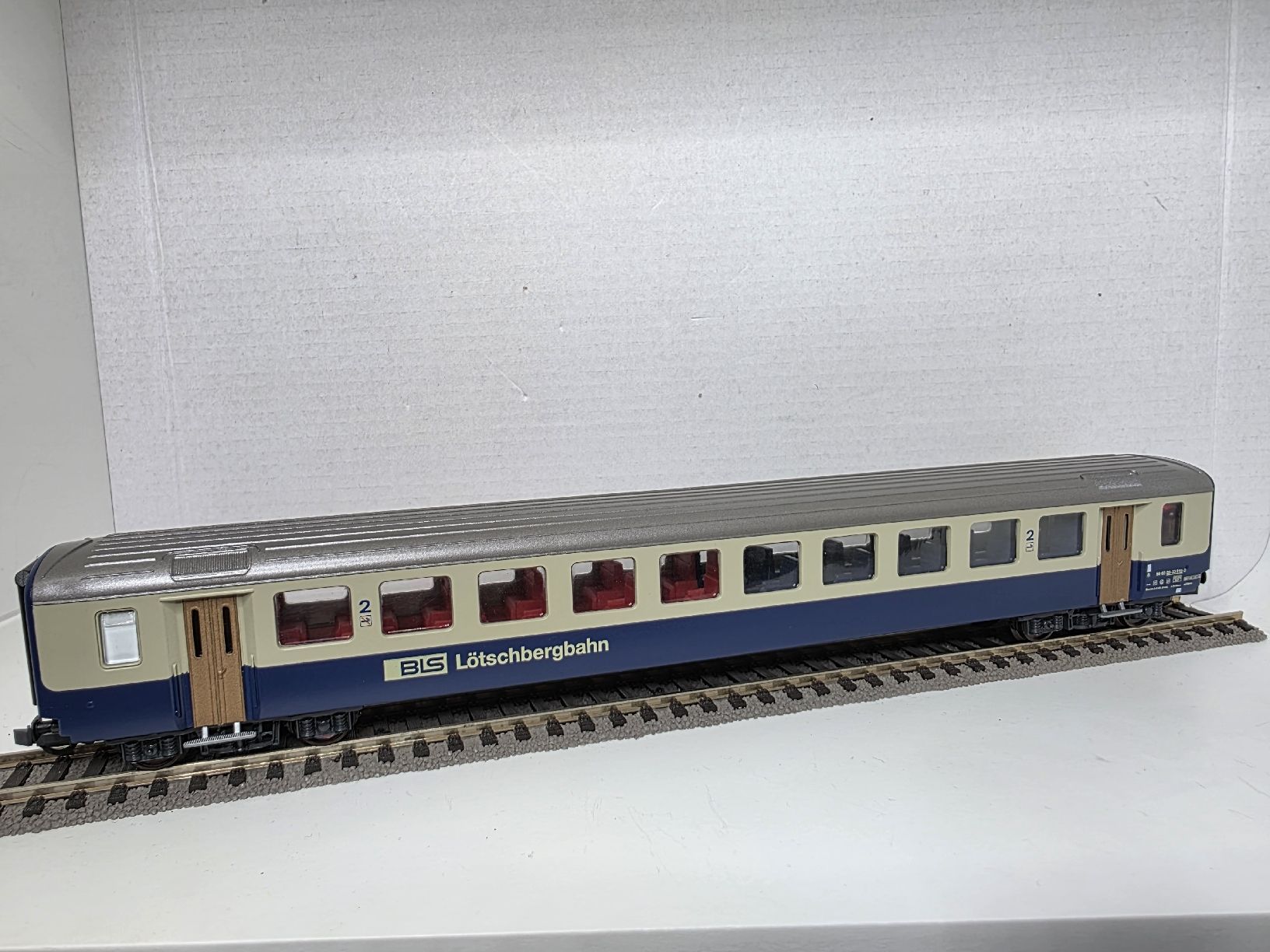 Hag Modelleisenbahnen: Hag Nr. 453 BLS HO 2 Klasswagen DC – Gebraucht aus Schwarzenburg von hebusch54