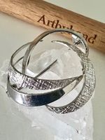 VINTAGE KORDES & LICHTENFELS SILBER 800+MP BROSCHE