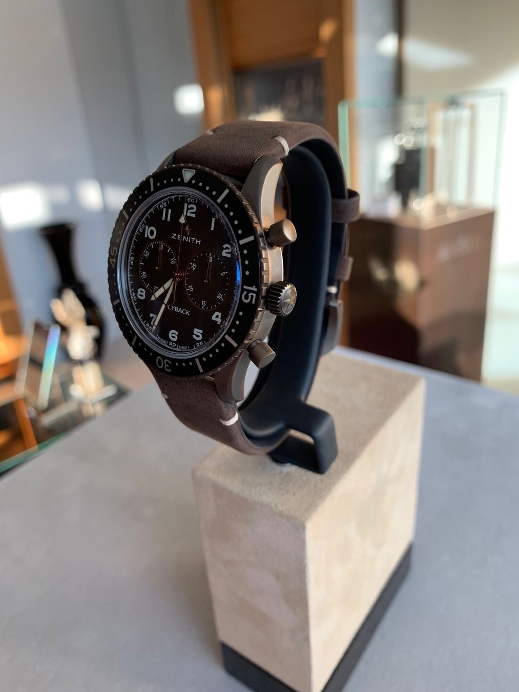 Zenith Orologi: Zenith Pilot Flyback Heritage – Nuovo e nell'imballaggio originale da Triesen venduto da hor_6kx9 3