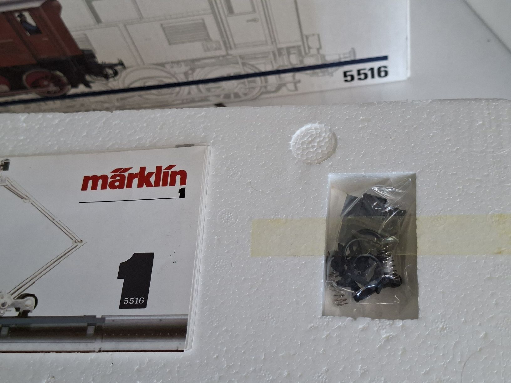 Märklin Modellini di ferrovie: Märklin Spur 1 5516 E-Lok EG 589 – Usato da Boll venduto da romanm0 6