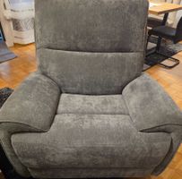 Sessel grau Stoff guter Zustand