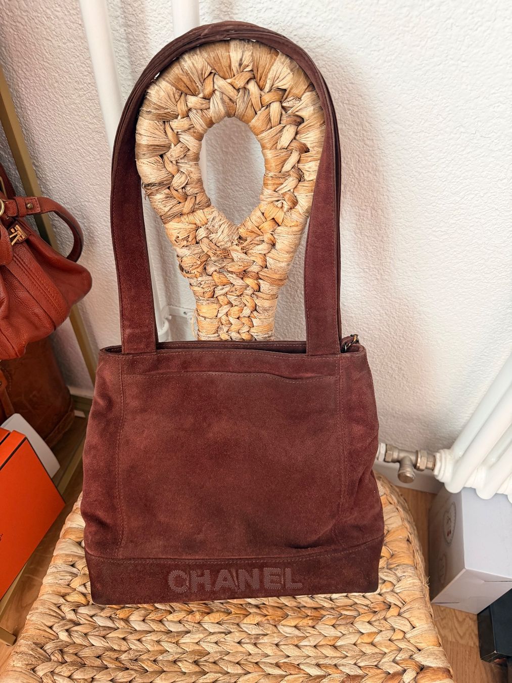 Chanel Borse da donna: Chanel Wildleder Tasche – Usato da Samstagern venduto da flowergirlshop