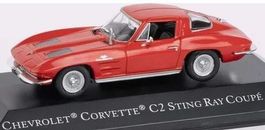 Chevrolet Corvette C2 Sting Ray Coupé "Red" 1963 (1:43)