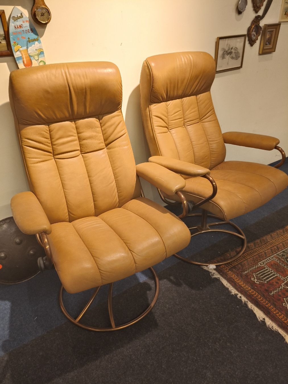 Stressless Poltrone: Vintage Ekornes Stressless – Usato da Zwingen venduto da inf_2blh