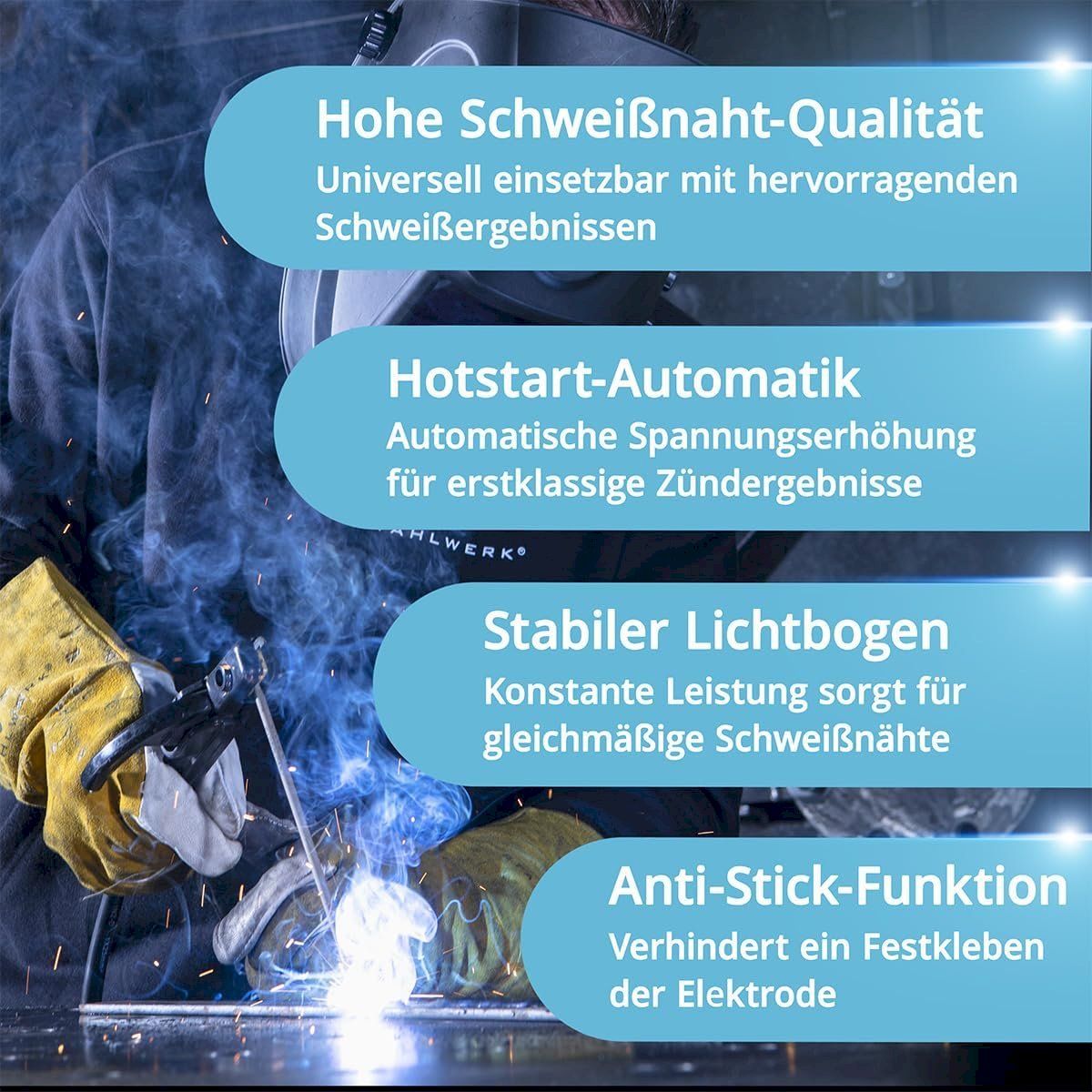 Saldatori: STAHLWERK ARC 200 MD Schweißgerät – Nuovo e nell'imballaggio originale da Bottighofen venduto da zaap 3