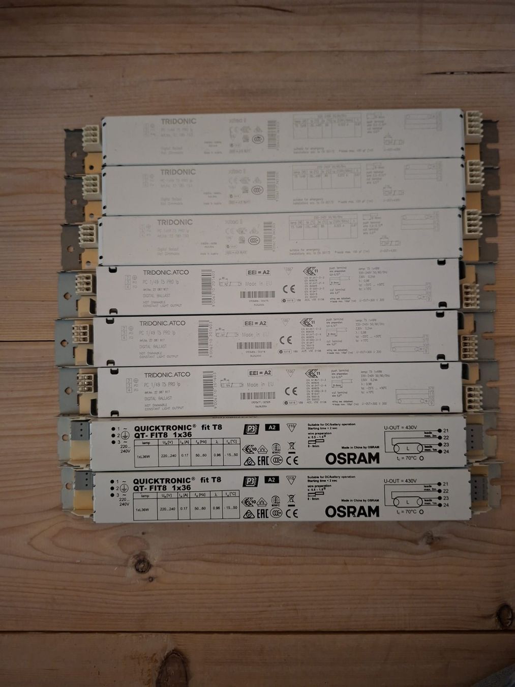 Componenti elettronici: Diverse Vorschaltgeräte – Usato da Emmenmatt venduto da BitHeater 2